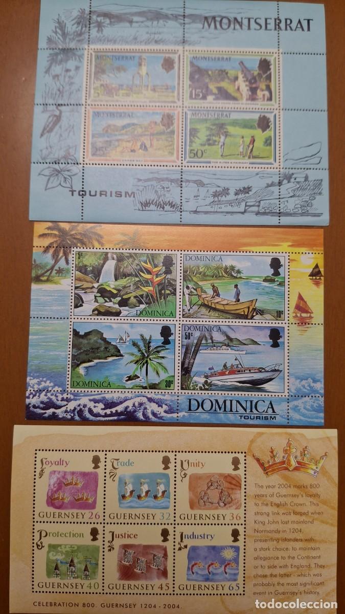 Timbres: HB798 HOJITAS BLOQUE de COMMONWEALTH en NUEVO ideal para tematicas (leer descripcion)