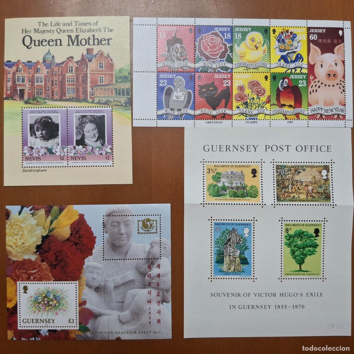 Timbres: HB803 HOJITAS BLOQUE de COMMONWEALTH en NUEVO ideal para tematicas (leer descripcion)