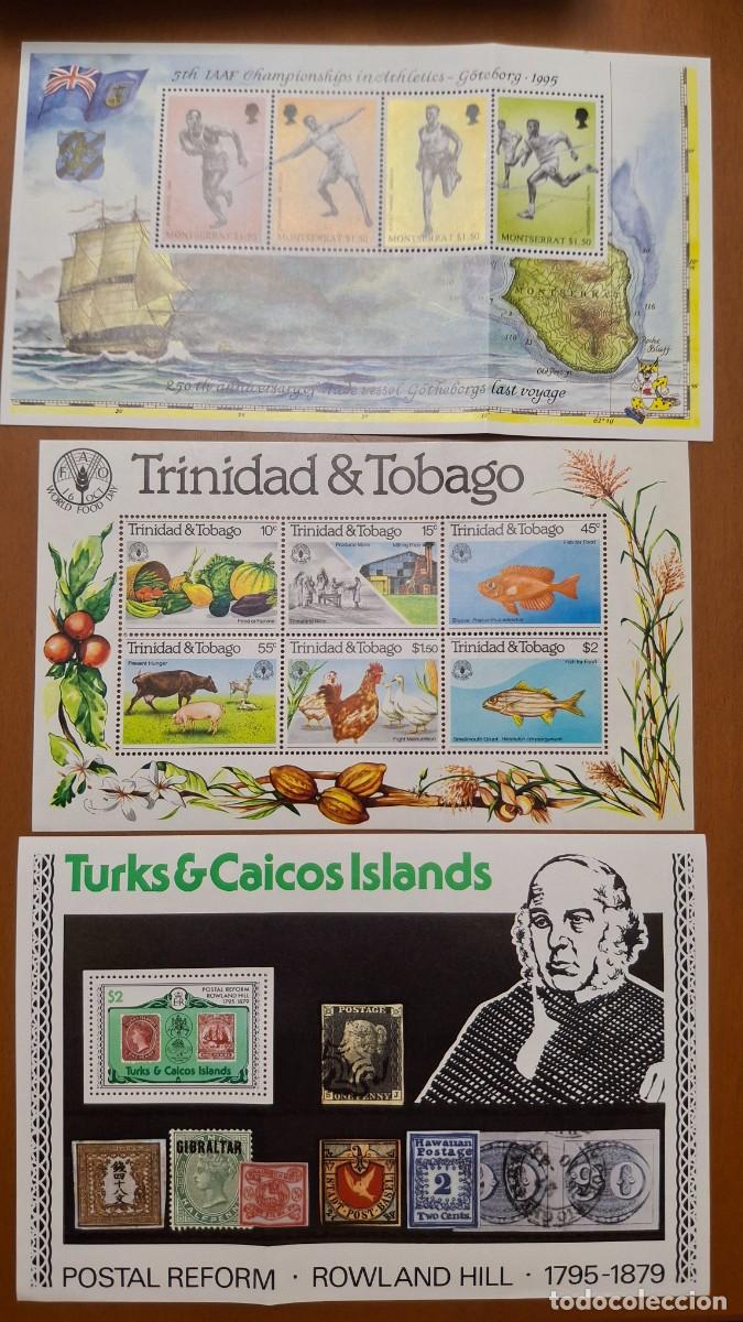 Timbres: HB805 HOJITAS BLOQUE de COMMONWEALTH en NUEVO ideal para tematicas (leer descripcion)