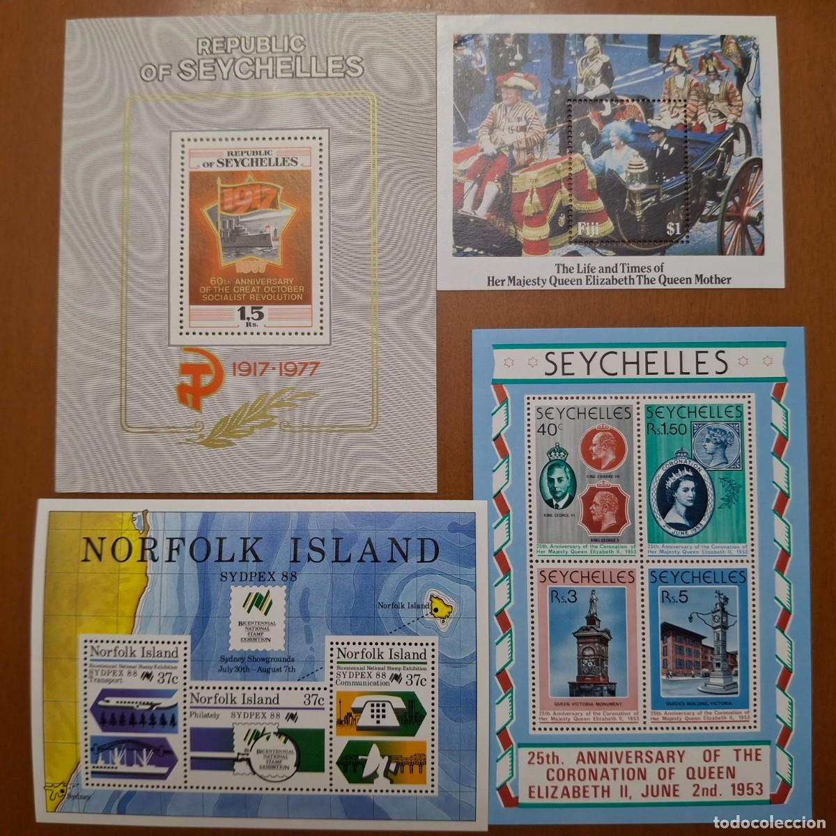 Timbres: HB806 HOJITAS BLOQUE de COMMONWEALTH en NUEVO ideal para tematicas (leer descripcion)