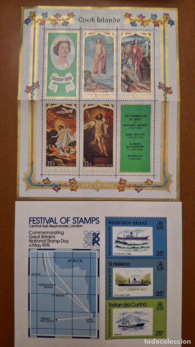 Timbres: HB808 HOJITAS BLOQUE de COMMONWEALTH en NUEVO ideal para tematicas (leer descripcion)