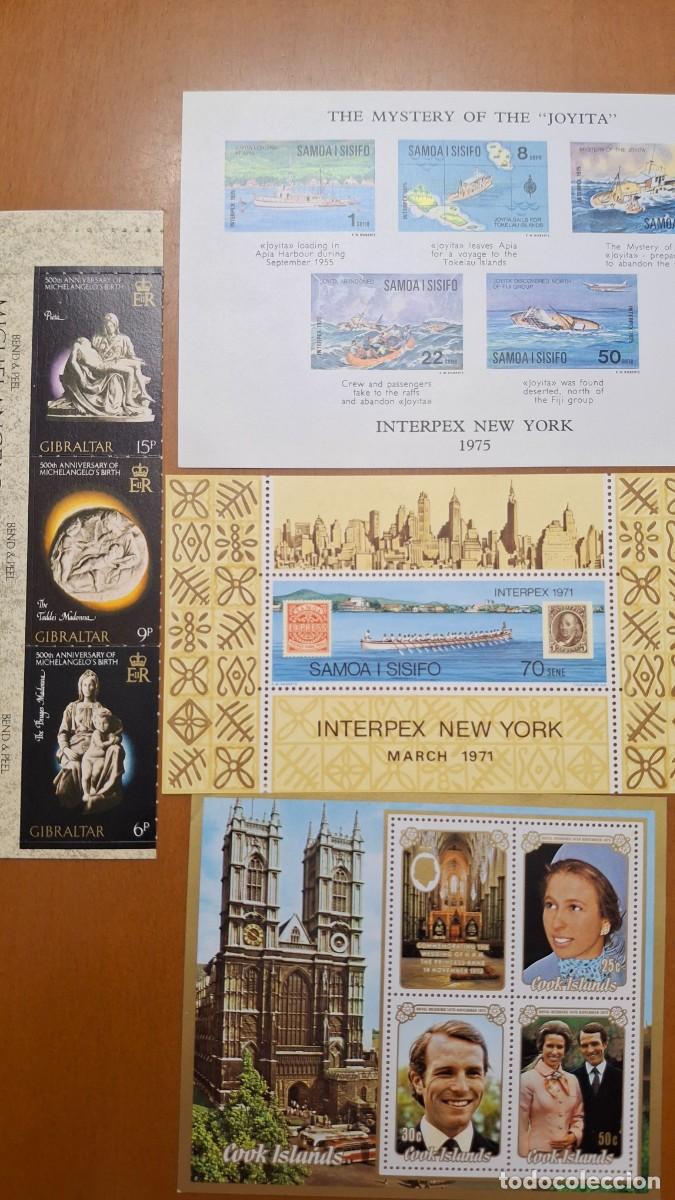 Timbres: HB810 HOJITAS BLOQUE de COMMONWEALTH en NUEVO ideal para tematicas (leer descripcion)