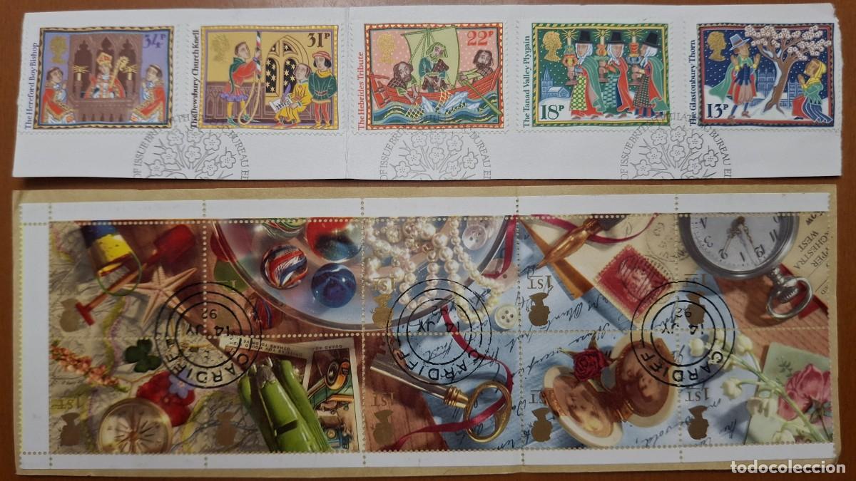 Timbres: HB820 HOJITAS BLOQUE de COMMONWEALTH en usado ideal para tematicas (leer descripcion)