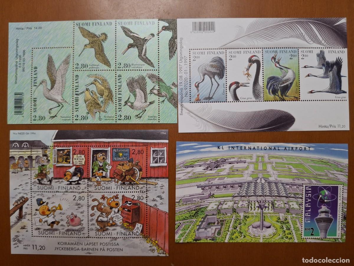 Timbres: HB862 HOJITAS BLOQUE de varios paises en NUEVO ideal para tematicas (leer descripcion)