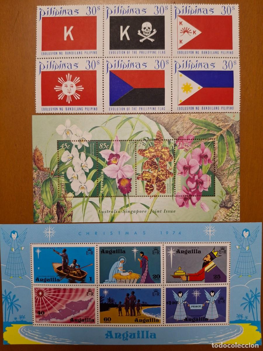 Francobolli: HB873 HOJITAS BLOQUE de varios paises en NUEVO ideal para tematicas (leer descripcion)