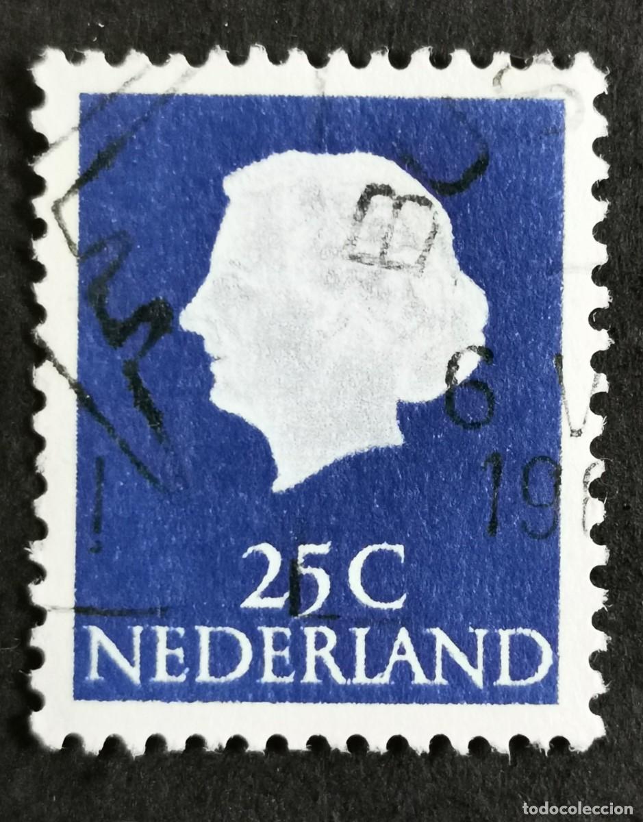 Sellos: SELLO PA&Iacute;SES BAJOS 1953, REINA JULIANA (1909-2004), 25 C. MICHEL: NL 623XXA