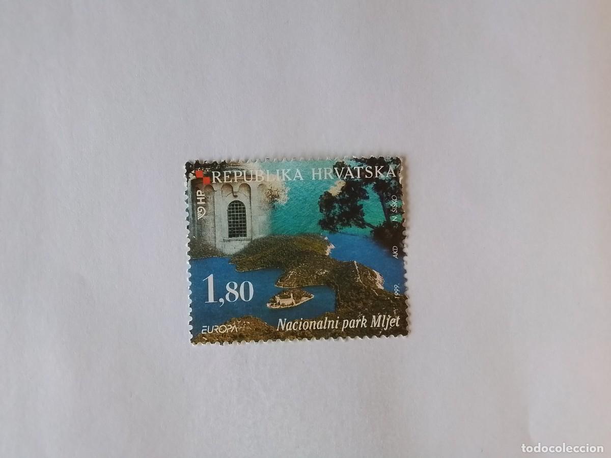 Sellos: A&Ntilde;O 1999 CROACIA SELLO USADO