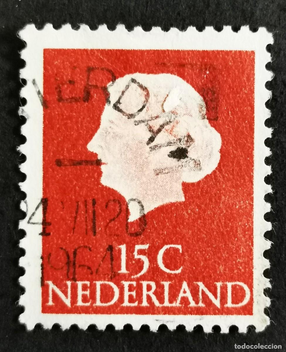 Sellos: SELLO PA&Iacute;SES BAJOS 1953, REINA JULIANA (1909-2004) , 15 C. MICHEL: NL 621XXA