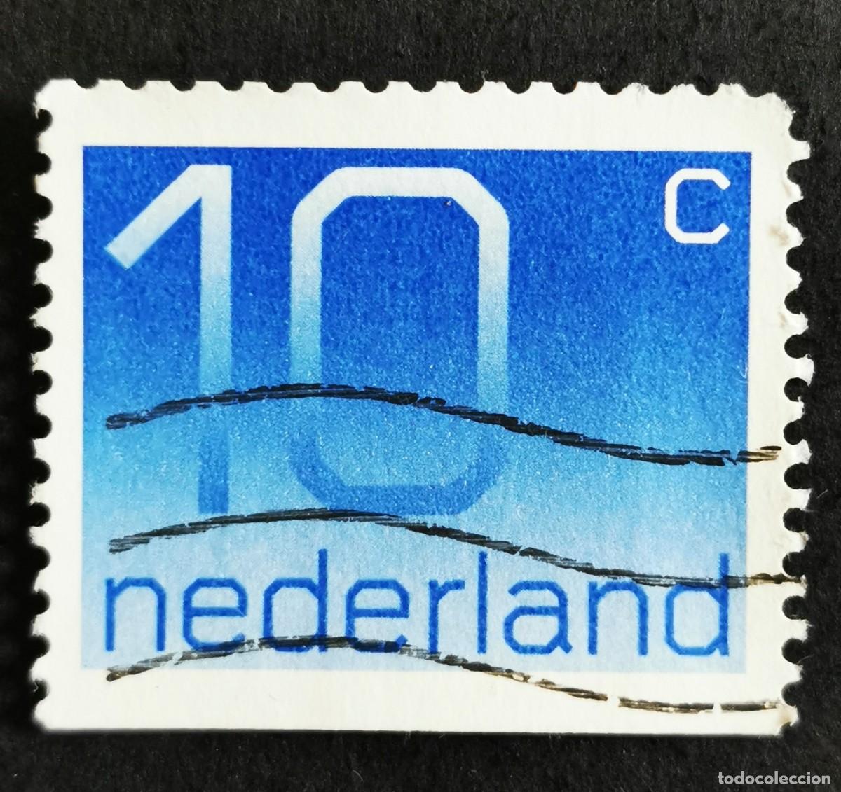 Sellos: SELLO PA&Iacute;SES BAJOS 1976, TIPO NUM&Eacute;RICO 'CROUWEL', 10 C. MICHEL: NL 1066DU