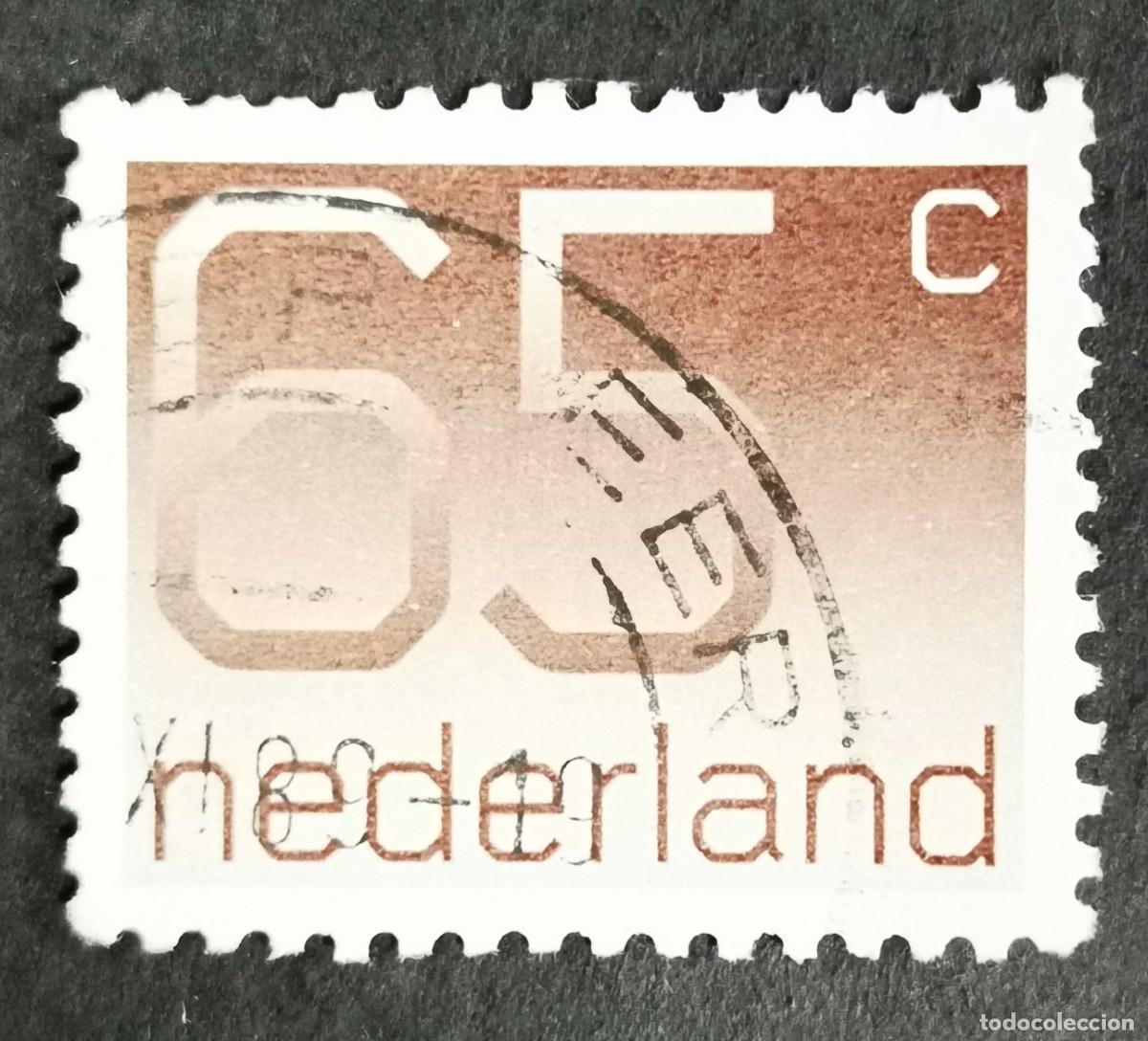 Sellos: Sello Pa&iacute;ses Bajos 1986, Tipo num&eacute;rico 'Crouwel', 65 c. Michel: NL 1297A