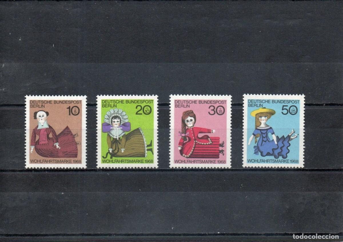 Sellos: ALEMANIA BERLIN. MU&Ntilde;ECAS DE NUREMBERG.