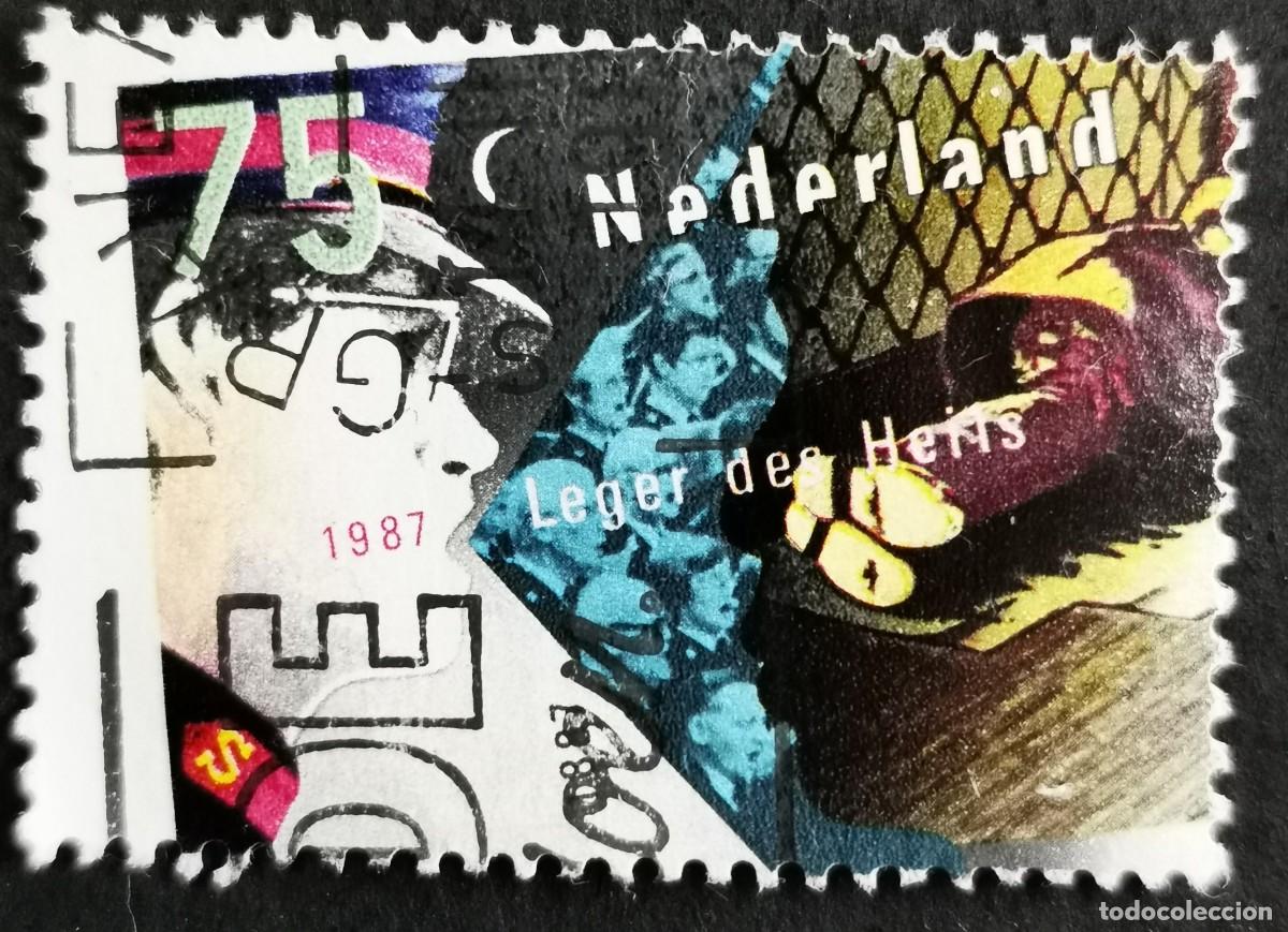 Sellos: Sello Pa&iacute;ses Bajos 1987, Centenario del Ej&eacute;rcito de Salvaci&oacute;n, 75 c. Michel: NL 1312
