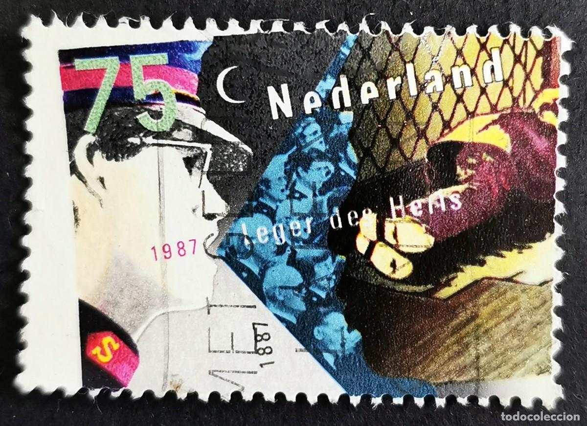 Sellos: Sello Pa&iacute;ses Bajos 1987, Centenario del Ej&eacute;rcito de Salvaci&oacute;n, 75 c. Michel: NL 1312