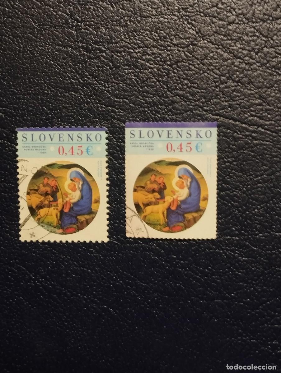 Sellos: 9.10/ Eslovaquia.2015. Dos series completas en usado