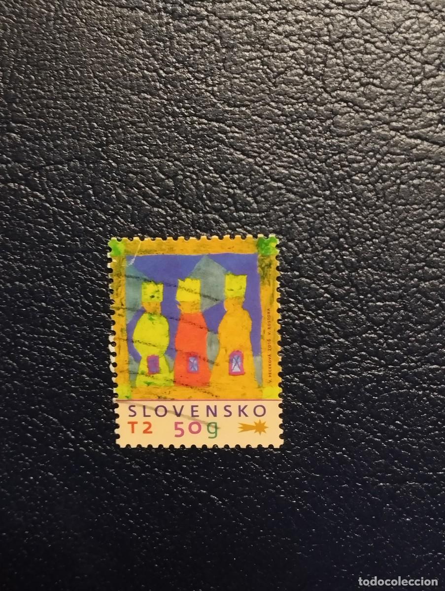 Sellos: 9.10/ Eslovaquia.2016.Tarifa nacional 50g. Serie completa en usado