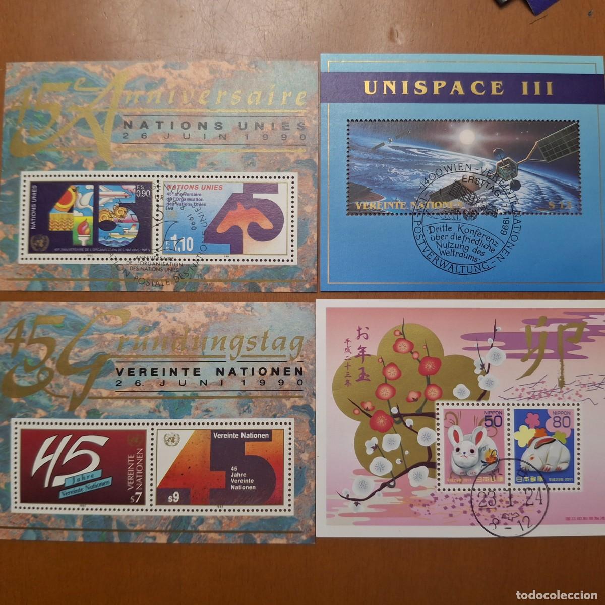 Timbres: HB920 HOJITAS BLOQUE de vario paises en usado ideal para tematicas (leer descripcion)