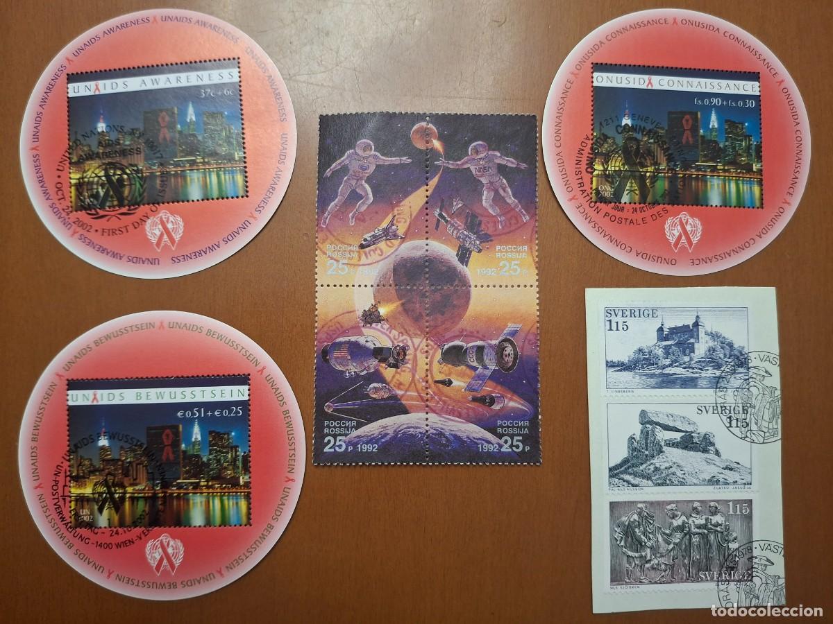 Timbres: HB922 HOJITAS BLOQUE de vario paises en usado ideal para tematicas (leer descripcion)