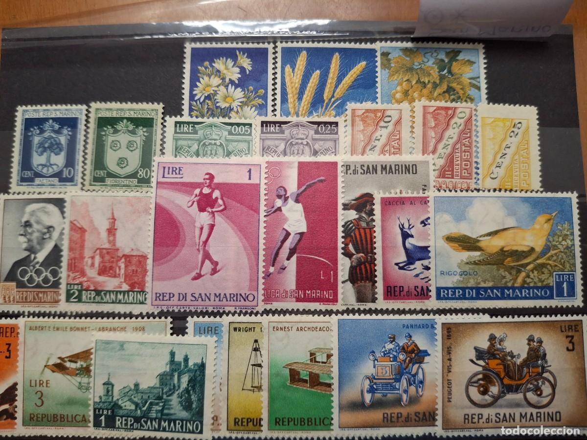 Timbres: HB1050 SELLOS SAN MARINO en NUEVO ideal para tematicas (LEER DESCRIPCION)