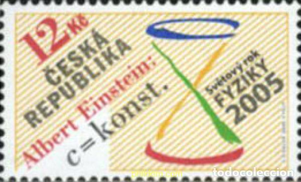 Sellos: 166664 MNH CHEQUIA 2005 A&Ntilde;O MUNDIAL DE LA FISICA