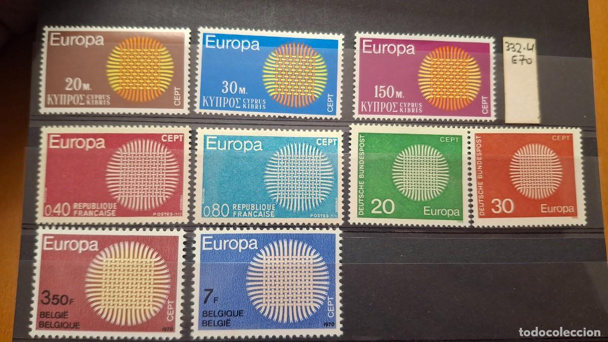 Timbres: HB1393 Sellos EUROPA en NUEVO a&ntilde;o 1970