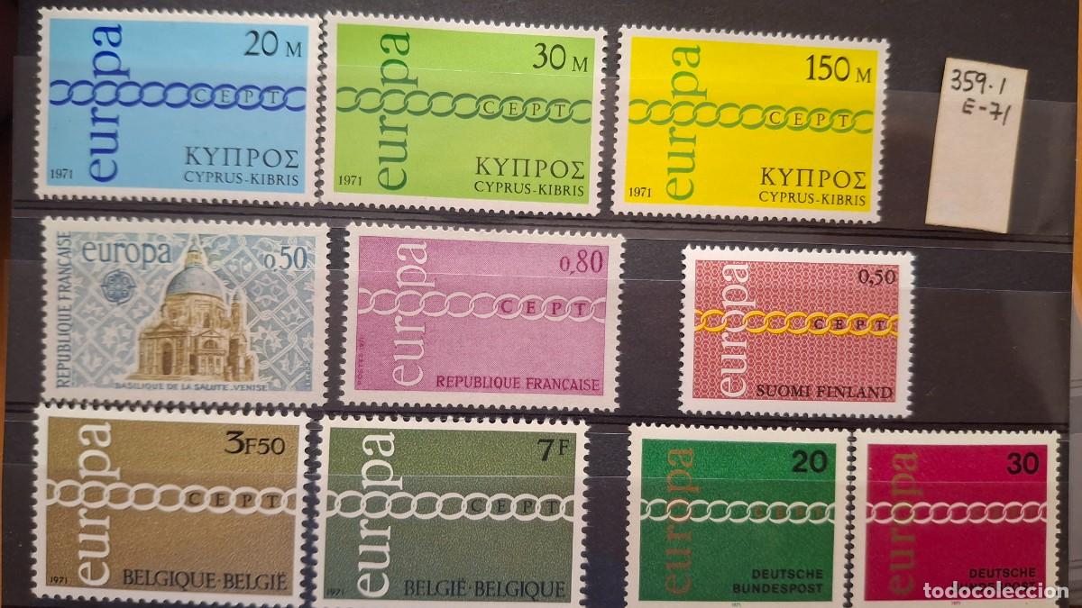 Timbres: HB1394 Sellos EUROPA en NUEVO a&ntilde;o 1971