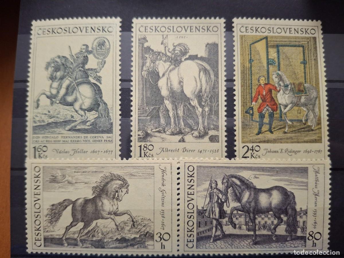 Timbres: HB1642 GRANDES SERIES MUNDIALES sellos en NUEVO** CHECOSLOVAKIA Scott 1620/1624