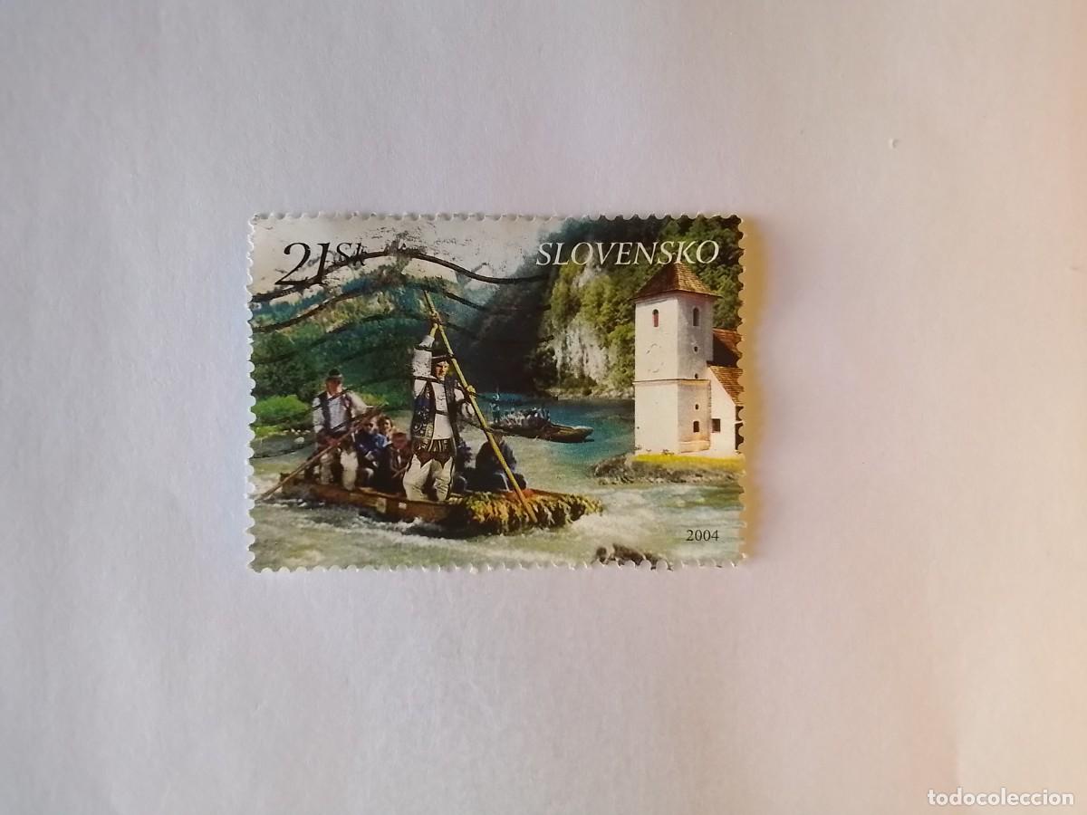 Francobolli: A&Ntilde;O 2004 SLOVENSKO SELLO USADO