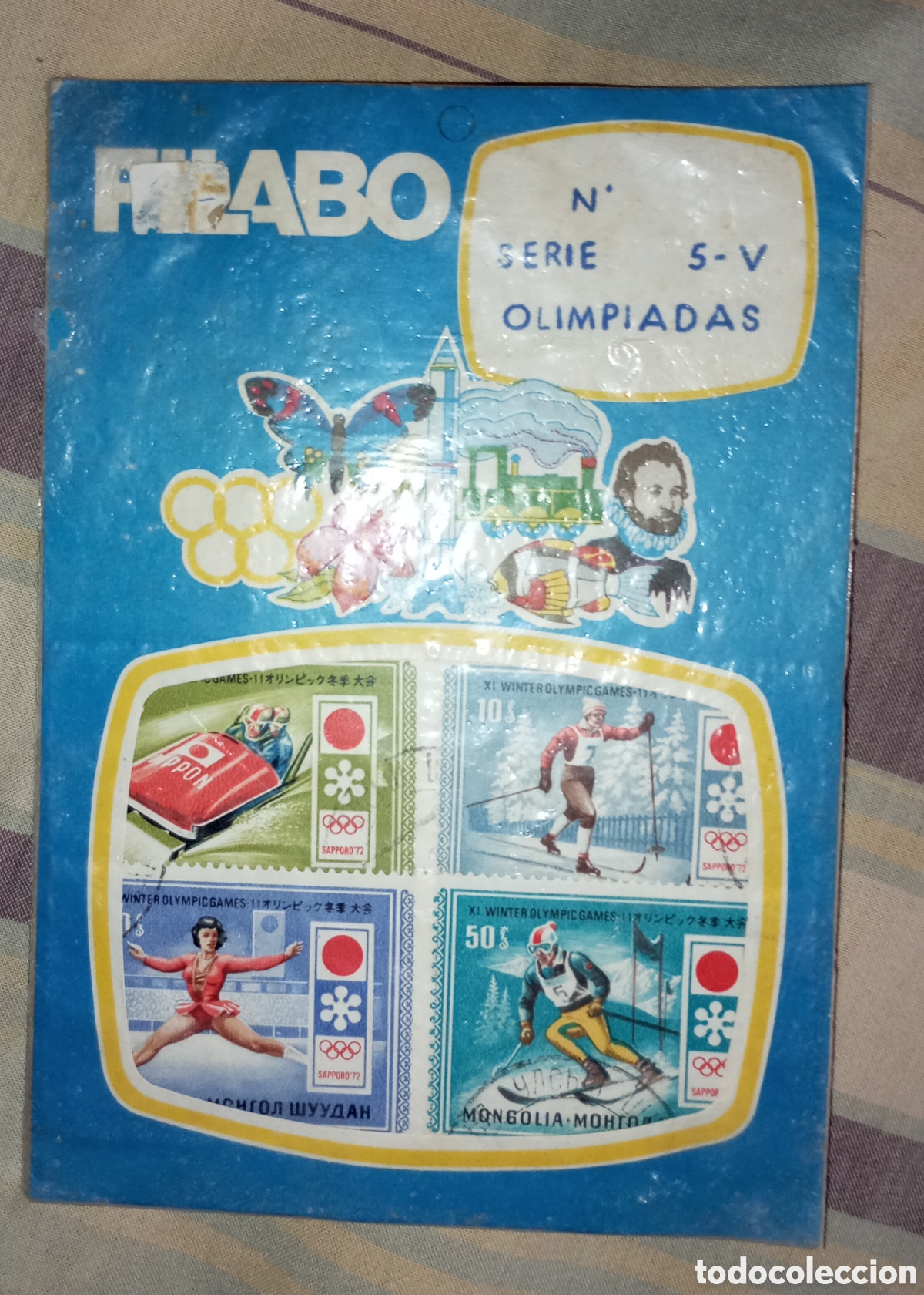 Stamps: Sobre filabo serie olimpiadas 5-vn sin abrir