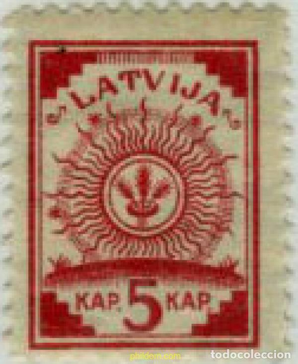Timbres: 796974 MNH LETONIA 1918 SOL Y ESPIGA