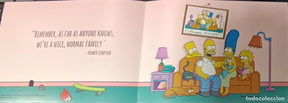 Timbres: F-EX63789 SPAIN ESPA&Ntilde;A MNH 2019 THE SIMPSONS CARTOONS SPECIAL SHEET.