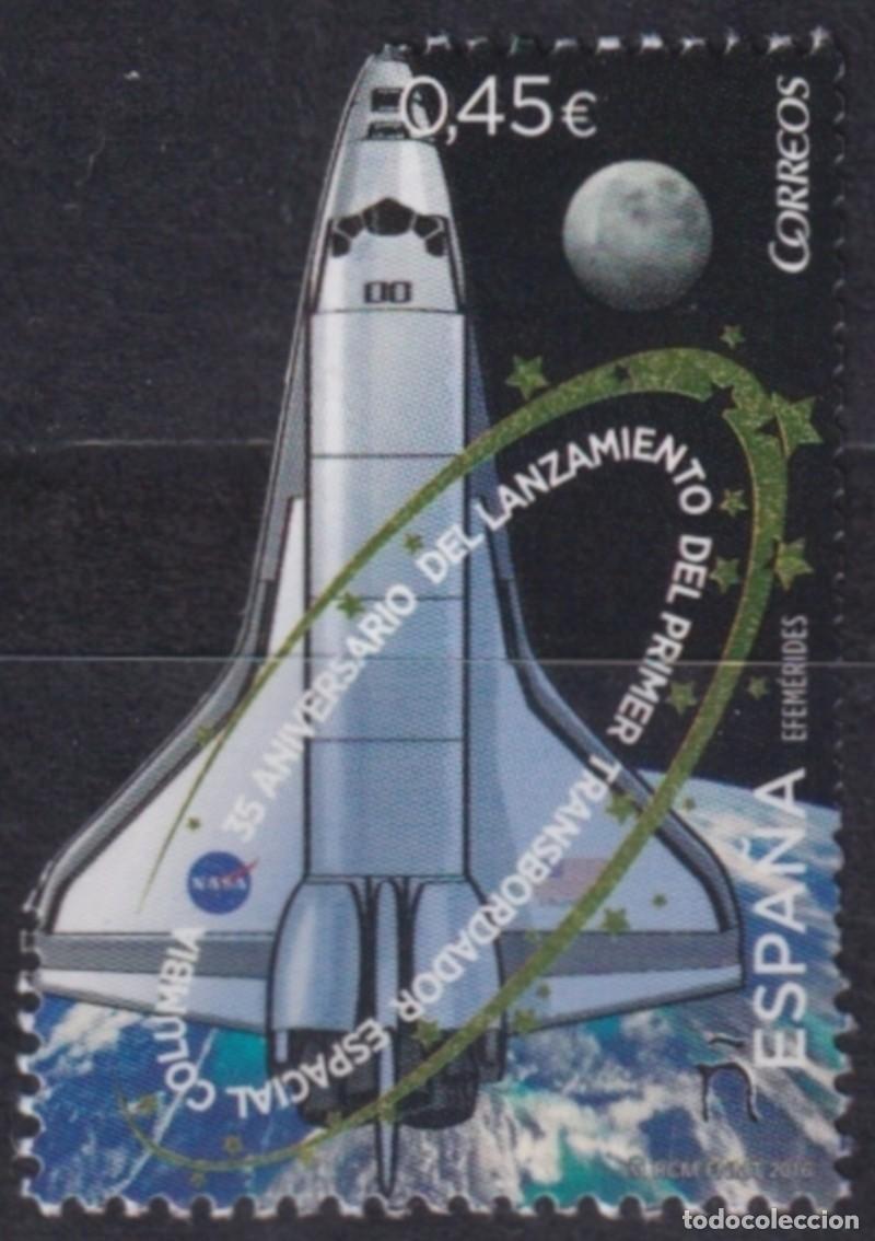 Timbres: F-EX63895 ESPA&Ntilde;A SPAIN MNH 2016 35&ordm; ANNIV COLUMBIA TRANSBORDER SPACE COSMOS.