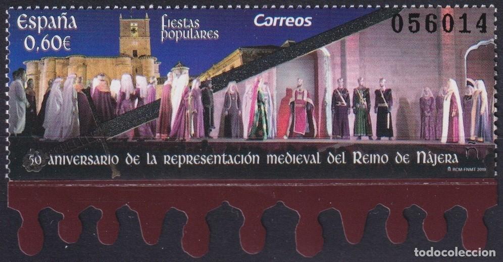 Sellos: F-EX63935 ESPA&Ntilde;A SPAIN MNH 2019 50&ordm; ANNIV MEDIEVAL FAIR OF NAJERA SPECIAL FORMAT.