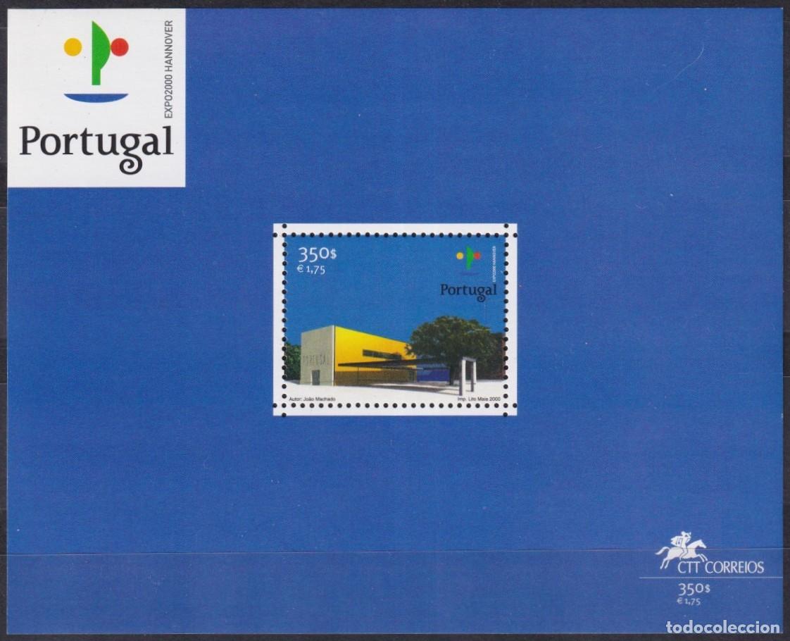 Stamps: F-EX61248 PORTUGAL MNH 2000 WORLD EXPO HANNOVER BLOCK.