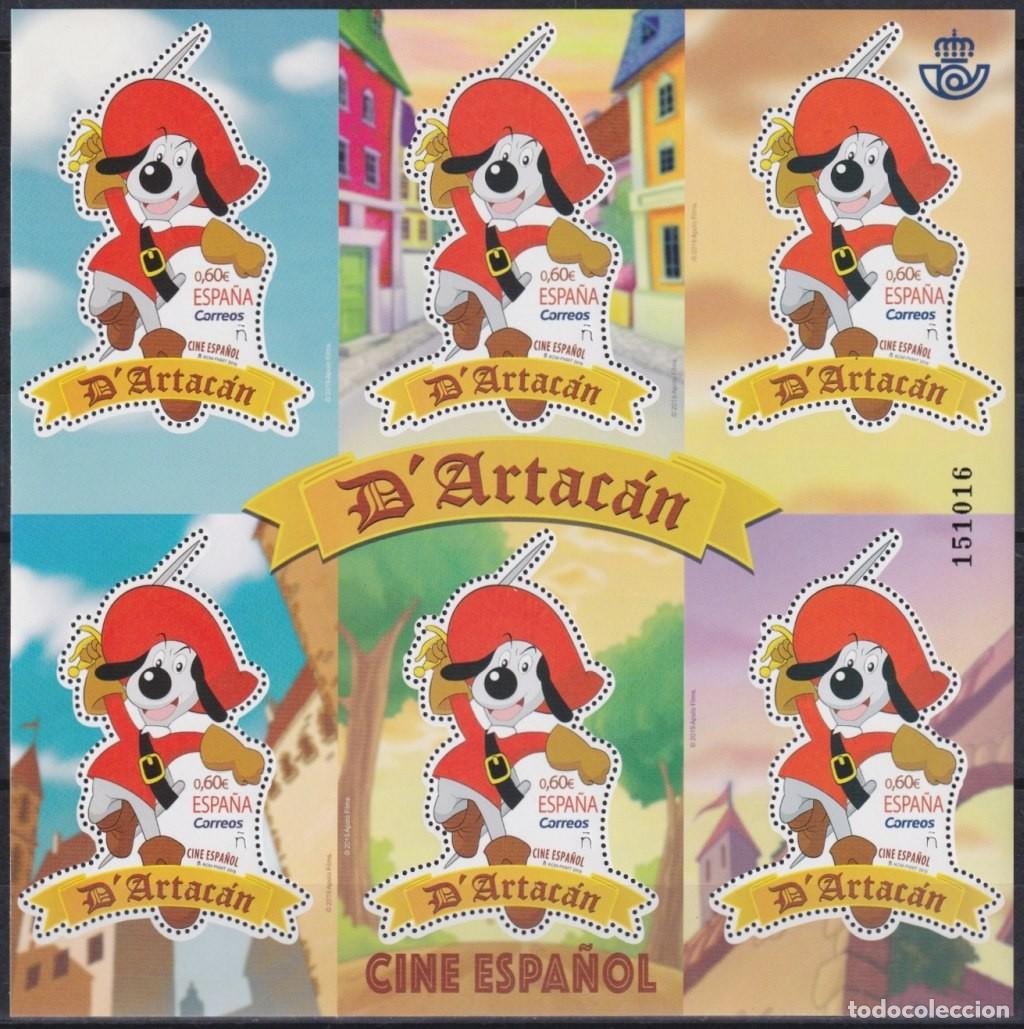 Sellos: F-EX62285 SPAIN ESPA&Ntilde;A MNH 2019 SPANIH CINEMA MOVIE CARTOON D&acute;ARTACAN SPECIAL CUT.