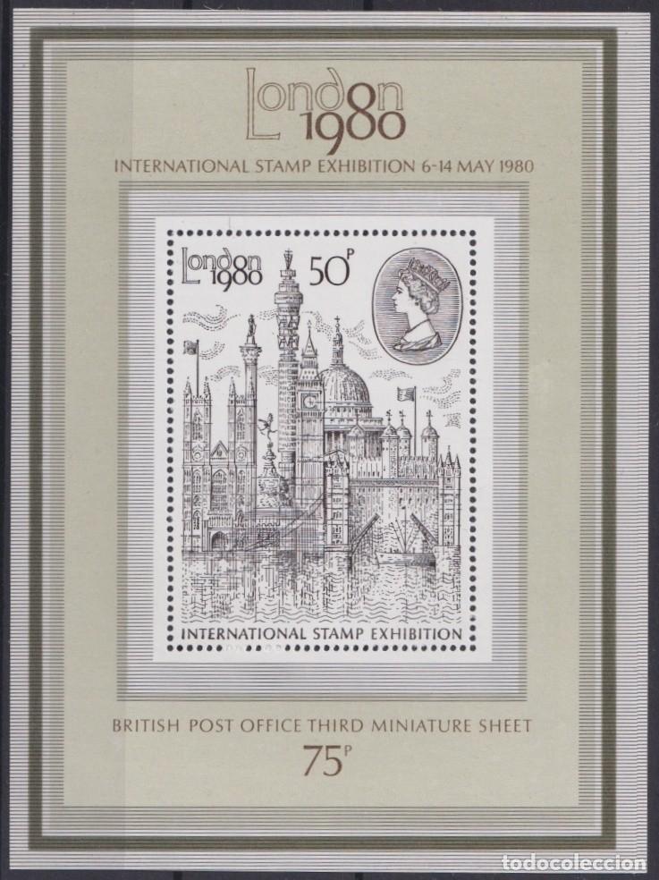 Francobolli: F-EX65178 ENGLAND UK GREAT BRITAIN MNH 1980 SHEET LONDON PHILATELIC EXPO.