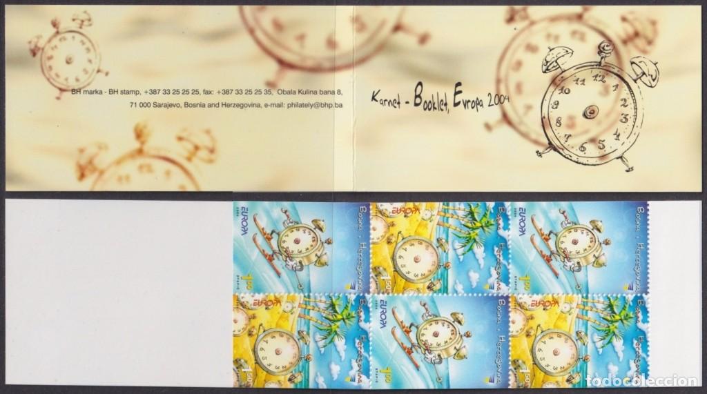 Francobolli: F-EX65558 BOSNIA & HERZEGOVINA MNH 2004 EUROPA CEPT HOLLIDAYS CLOCK.