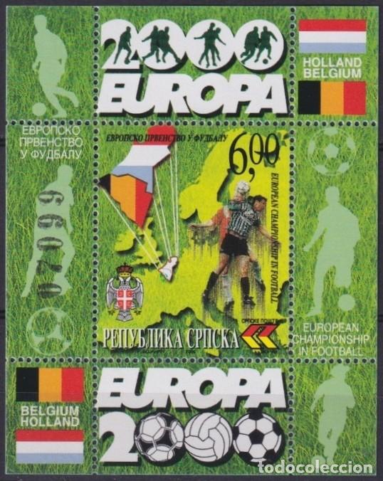 Francobolli: F-EX65560 SERBIA MNH 2000 EUROPA SOCCER CUP.