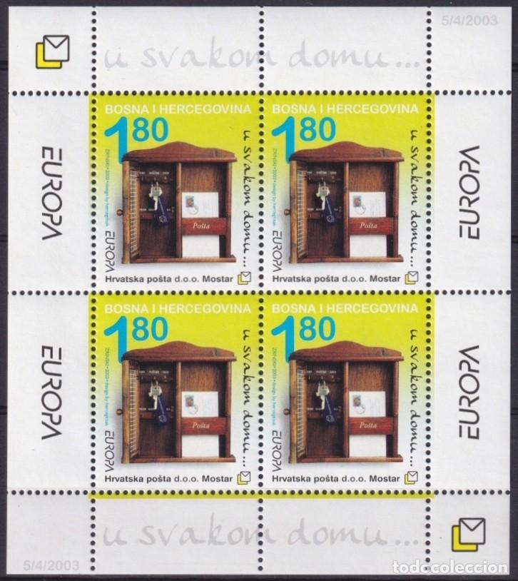 Francobolli: F-EX65564 BOSNIA CROATIA ADM HRVATSKA MNH 2003 EUROPA CEPT.