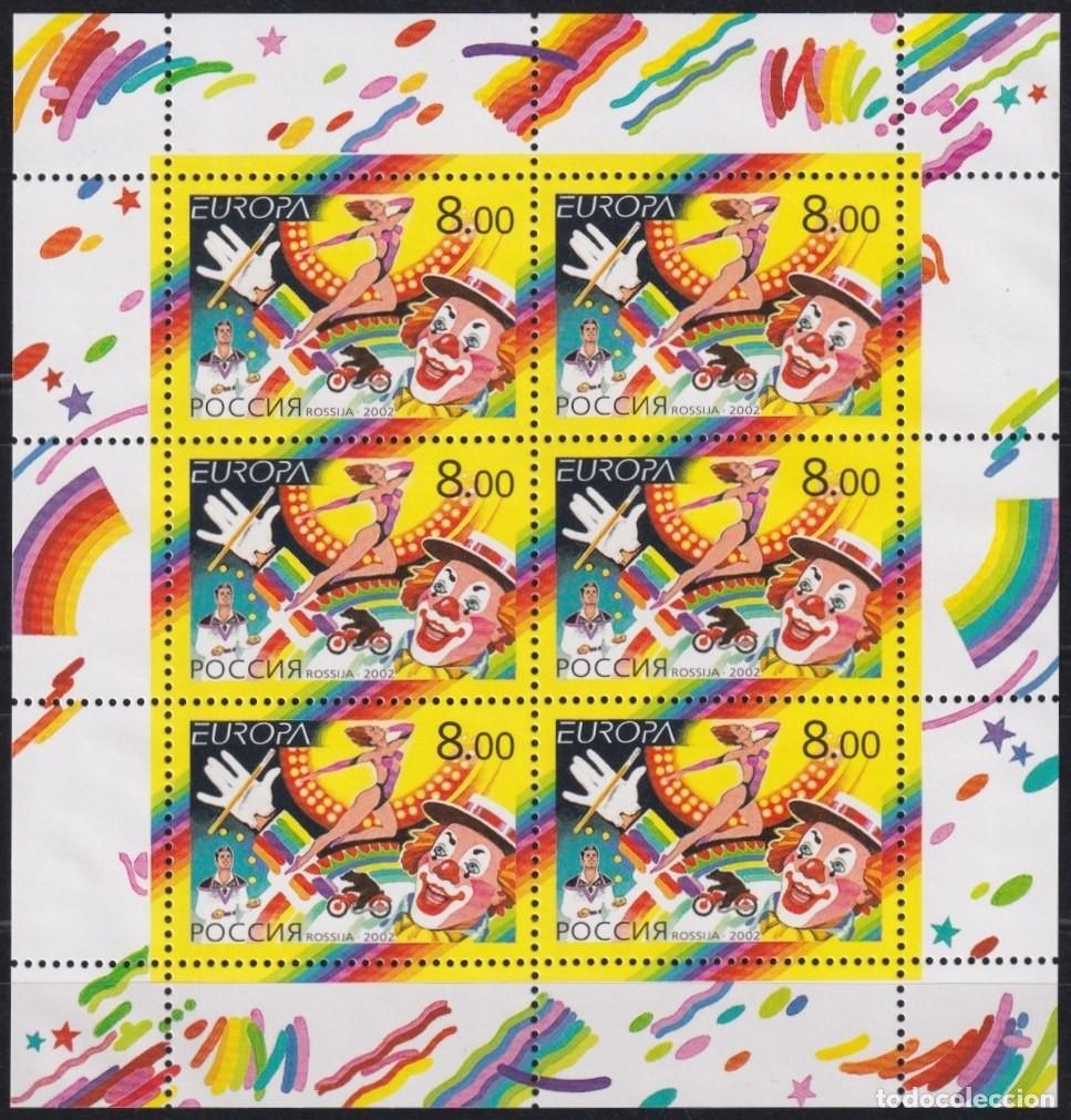 Francobolli: F-EX64755 RUSSIA MNH 2002 EUROPA CEPT CLOWN.