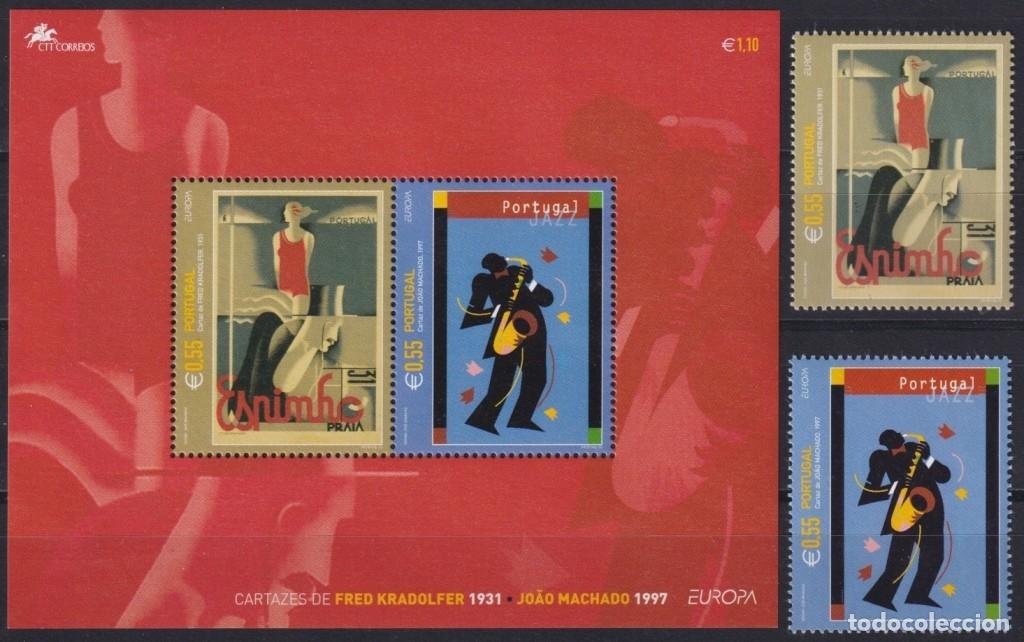 Francobolli: F-EX66029 PORTUGAL MNH 2003 EUROPA CEPT ART POSTER MUSIC.