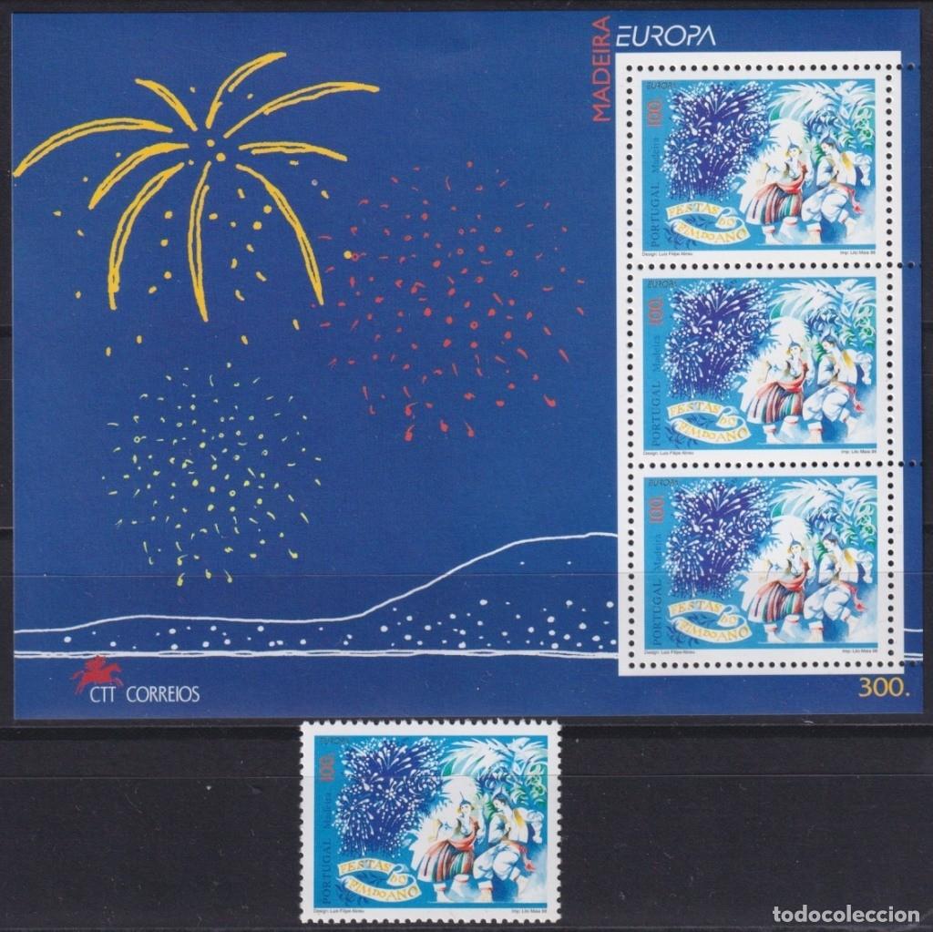 Francobolli: F-EX66020 PORTUGAL MADEIRA MNH 1998 EUROPA CEPT FESTIVAL & NATIONAL CELEBRATION.