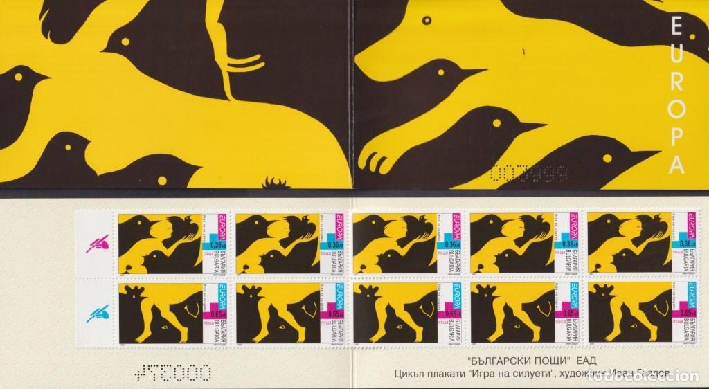 Sellos: F-EX64796 BULGARIA MNH 2003 EUROPA CEPT ART POSTER BOOKLED.