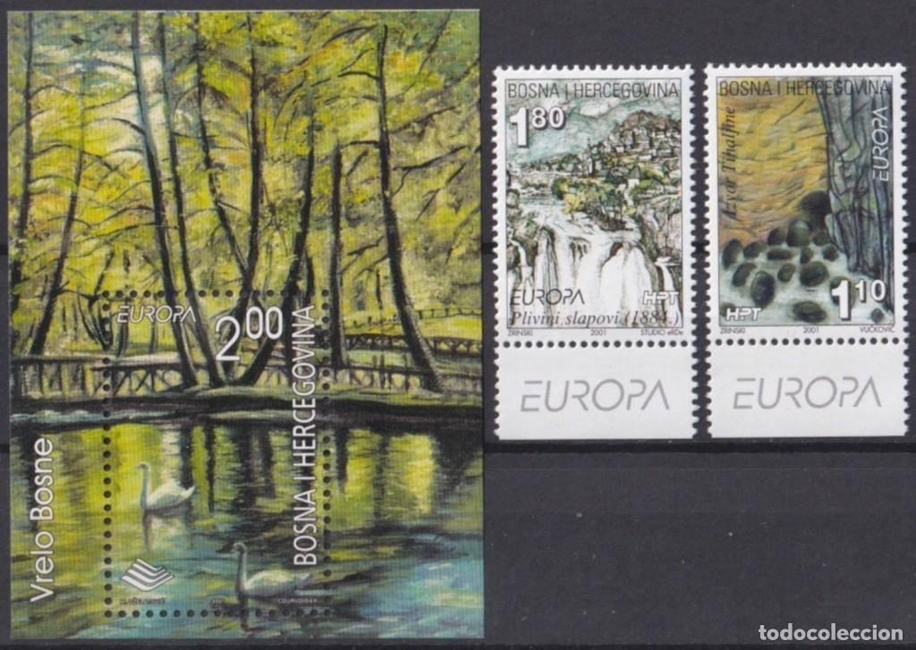 Sellos: F-EX65670 BOSNIA & HERCEGOVINA MNH 2001 EUROPA CEPT TREASURE OF NATURE.