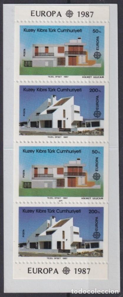 Sellos: F-EX65620 TURKISH CYPRUS MNH 1987 EUROPA CEPT MODERN ARCHITECTURE.