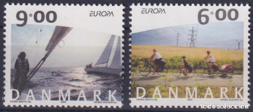 Francobolli: F-EX65836 DANMARK DENMARK MNH 2004 EUROPA CEPT HOLYDAYS VACATION SAILING CYCLE.