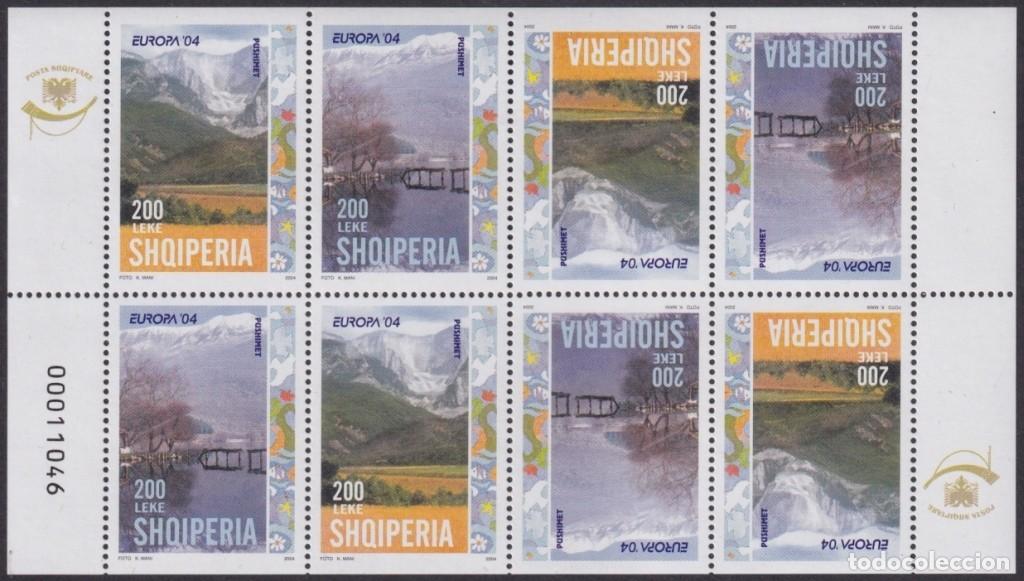 Francobolli: F-EX64790 ALBANIA MNH 2004 EUROPA CEPT HOLYDAYS BOOKLED. ONLY SHEET.