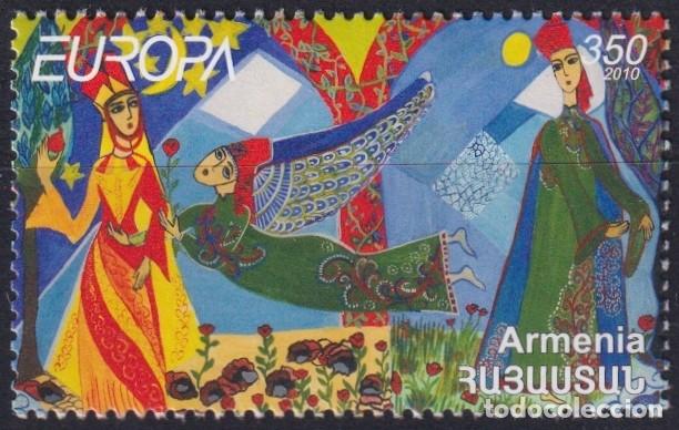 Francobolli: F-EX66336 ARMENIA MNH 2010 EUROPA CEPT CHILDREN TALES BOOK.