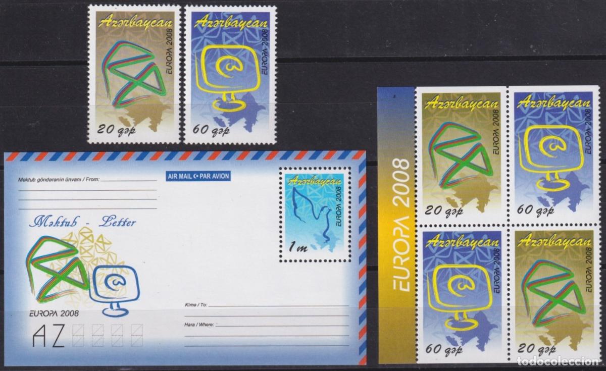 Francobolli: F-EX65759 AZERBAIJAN MNH 2008 EUROPA CEPT LETTER.