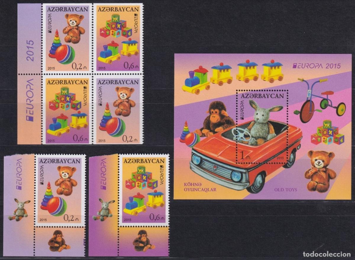 Francobolli: F-EX66003 AZERBAIJAN MNH 2015 EUROPA CEPT TOYS.