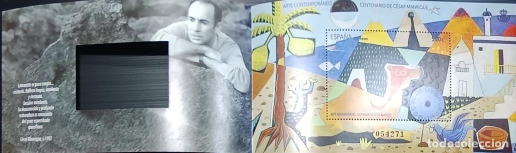 Sellos: F-EX63788 ESPA&Ntilde;A SPAIN MNH 2019 SPECIAL FORMAT CESAR MANRIQUE MODERN ART.
